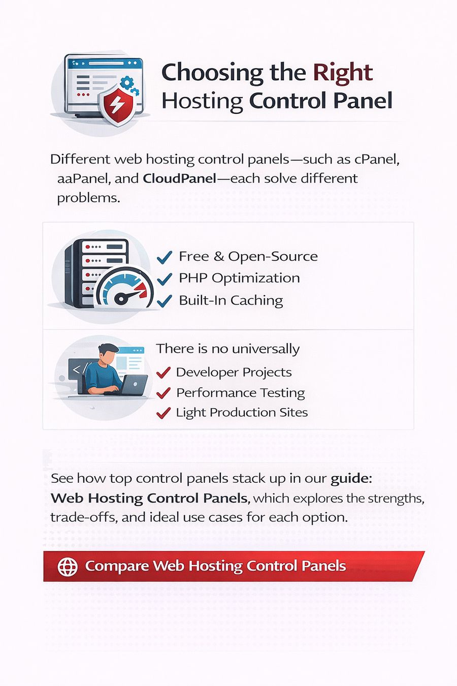 DirectAdmin vs CyberPanel vs Other Alternatives